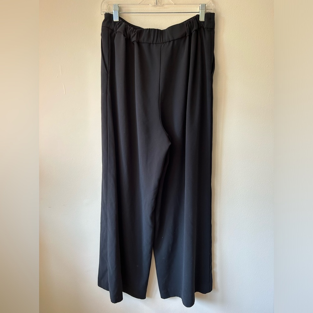Madewell wide leg black pants